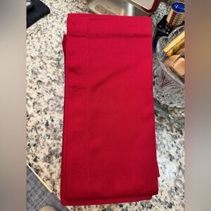 Williams Sonoma Red Napkins